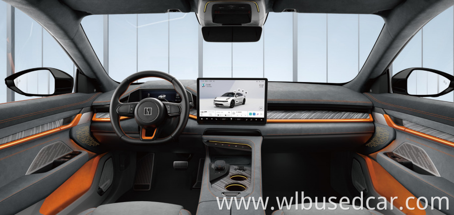 zeekr 001 z sport orange